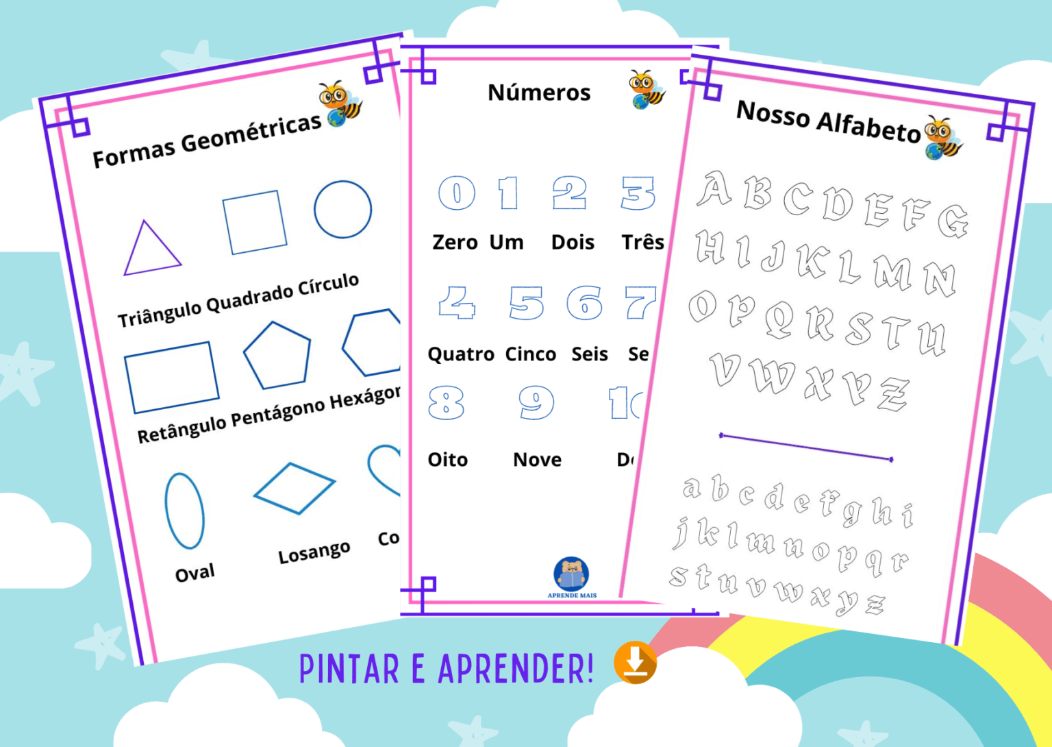 Desenhos Infantil para Imprimir e Colorir - Dicas Práticas