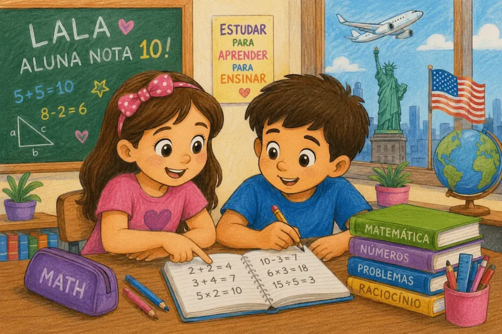 A menina que amava matemática